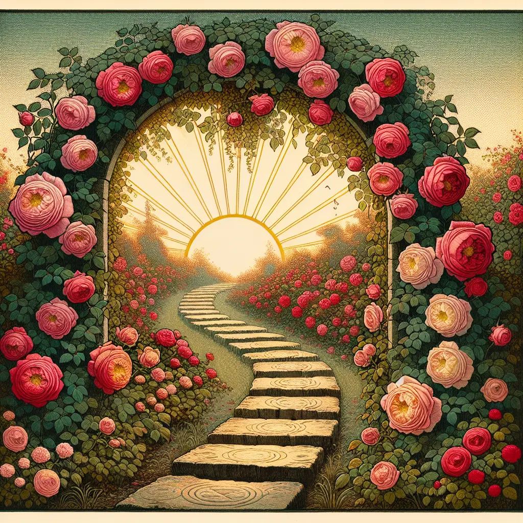 The Pathway of Roses