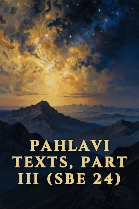 Pahlavi Texts, Part III (SBE 24)